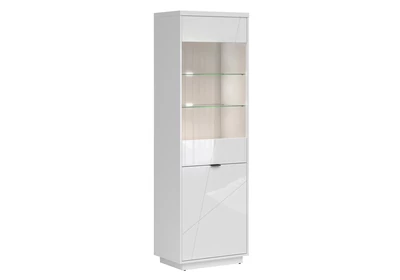 Forn vitrin 2 ajtós (1 vitrines) fehér Forn vitrin 2 ajtós (1 vitrines) fehér