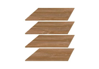 4 db polc Gent 2 ajtós szekrényhez