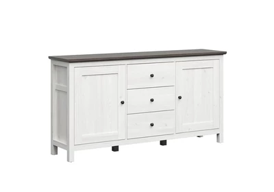 Hesen világos komód 2 ajtós 3 fiókos