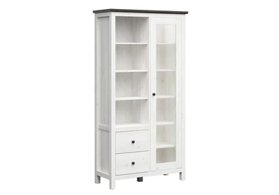 Hesen világos vitrin 1 ajtós 2 fiókos Hesen világos vitrin 1 ajtós 2 fiókos