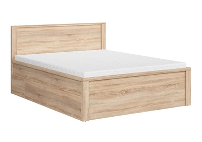 Kaspian ágykeret 160 cm támlás 2 db ágyneműtartó fiókkal