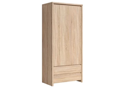 Kaspian szekrény 2 ajtós 2 fiókos