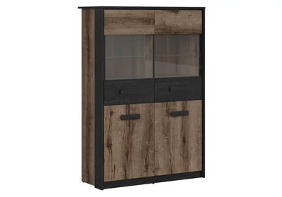 Kassel vitrin 4 ajtós (2 vitrines)