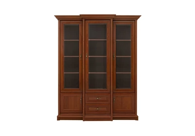 Kent vitrin 3 ajtós 2 fiókos