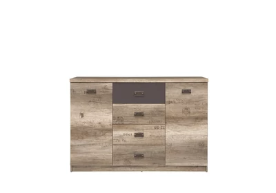 Malcolm komód 2 ajtós 4 fiókos