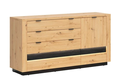 Ostia komód 1 ajtós 4 fiókos Ostia komód 1 ajtós 4 fiókos