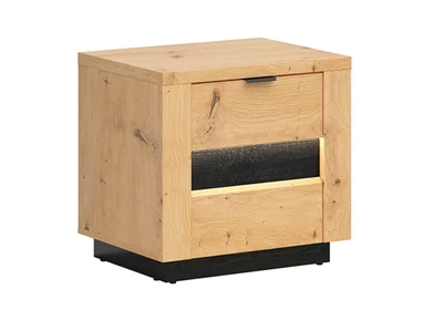 Ostia éjjeliszekrény 2 fiókos Ostia éjjeliszekrény 2 fiókos