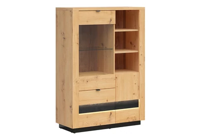 Ostia vitrin 2 ajtós (1 vitrines) 2 fiókos