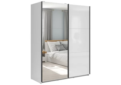 Tetrix tolóajtós gardróbszekrény 153 cm egytükrös Tetrix tolóajtós gardróbszekrény 153 cm egytükrös