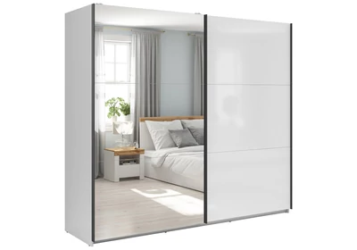 Tetrix tolóajtós gardróbszekrény 220 cm egytükrös Tetrix tolóajtós gardróbszekrény 220 cm egytükrös