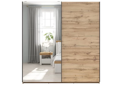 Tetrix tolóajtós gardróbszekrény 183 cm egytükrös Tetrix tolóajtós gardróbszekrény 183 cm egytükrös