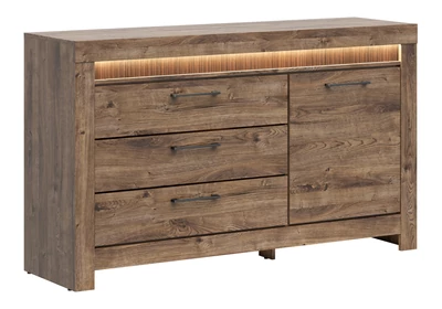 Torin komód 1 ajtós 3 fiókos