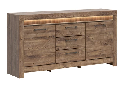 Torin komód 2 ajtós 3 fiókos