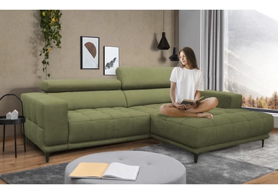 7536 sarokgarnitúra balos - motoros, USB