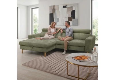 ADA 7557 lábtartós sarokgarnitúra