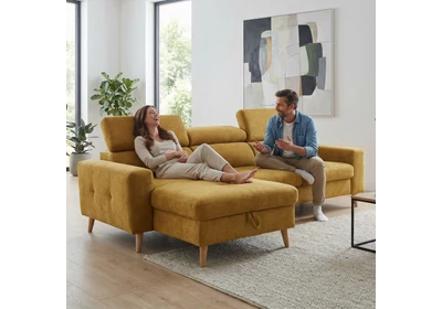 ADA 7557 lábtartós sarokgarnitúra