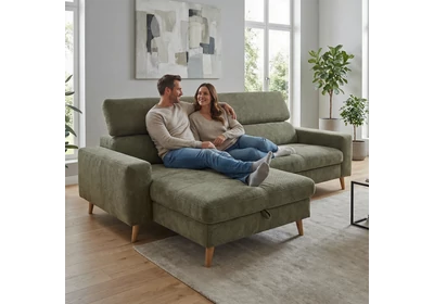 ADA 7557 lábtartós sarokgarnitúra