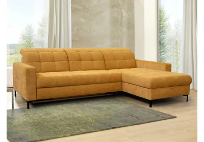 ADA 8341 kárpitos sarokgarnitúra lábtartós balos