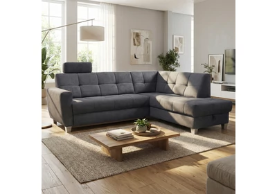 7437 kárpitos sarokgarnitúra ottomános balos