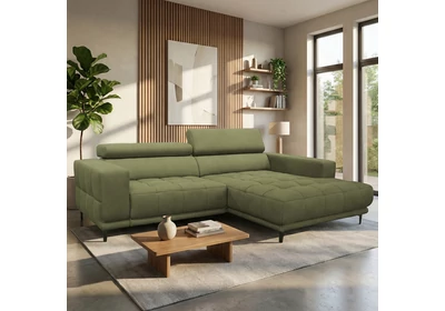 7536 sarokgarnitúra balos - motoros, USB