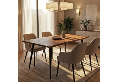 Jule tömörfa asztal fix