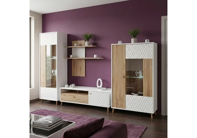 Aksana nappali összeállítás LED -világítással