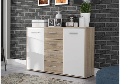 Antuza komód 2 ajtós 2 fiókos