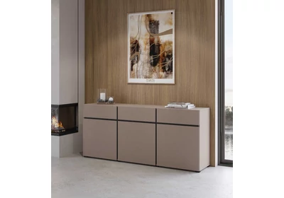 Cross komód 3 ajtós 3 fiókos