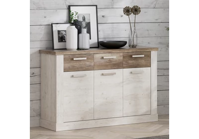 Duro komód 3 ajtós 3 fiókos