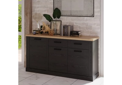 Duro komód 3 ajtós 2 fiókos