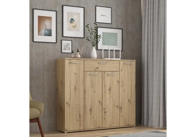 Rypsyma komód 4 ajtós 1 fiókos