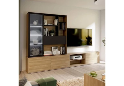 Ulezza TV-egység LED-világítással Ulezza TV-egység LED-világítással