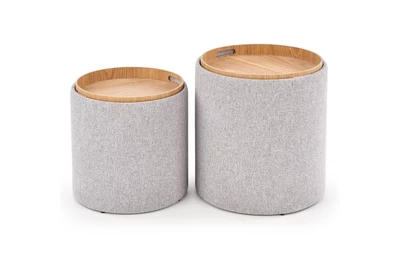 Aviko tárolós-tálcás puff szett 2 darabos