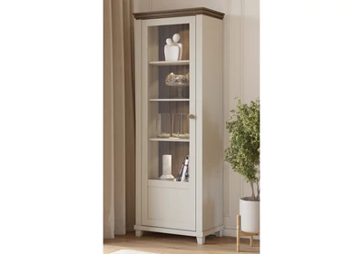 Evora vitrin 1 ajtós, balos