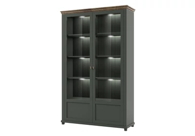 Evora vitrines szekrény 2 ajtós