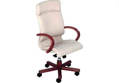 Irodai forgószék - CURIOSO WOOD BOSS szövettel