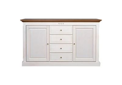 Concerto komód 2 ajtós 4 fiókos