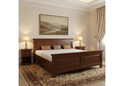 Concerto tömörfa franciaágy-keret 180x200 cm