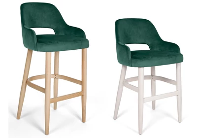 Clark bárszék fa lábbal