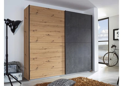 Tampa tolóajtós gardróbszekrény 225 cm