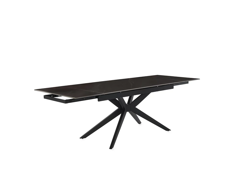 Campus 240 cm-re kihúzható kerámiafelületes étkezőasztal