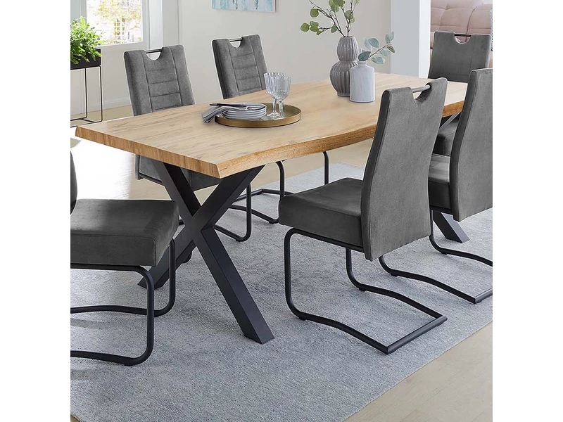 Marlon 2 fix étkezőasztal, extra vastag asztallappal