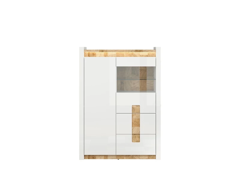 Alameda vitrin 2 ajtós (1 vitrines) 2 fiókos