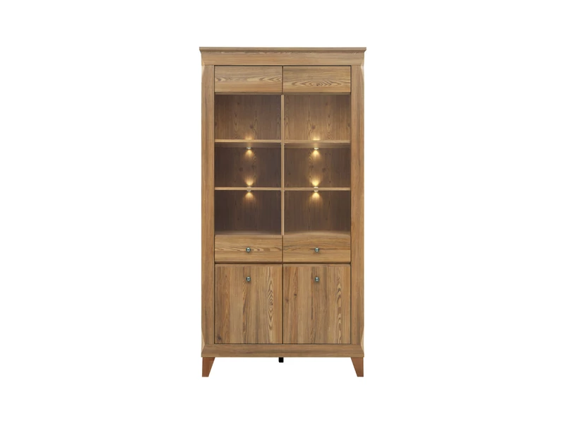 Bergen vitrin 4 ajtós (2 vitrines)