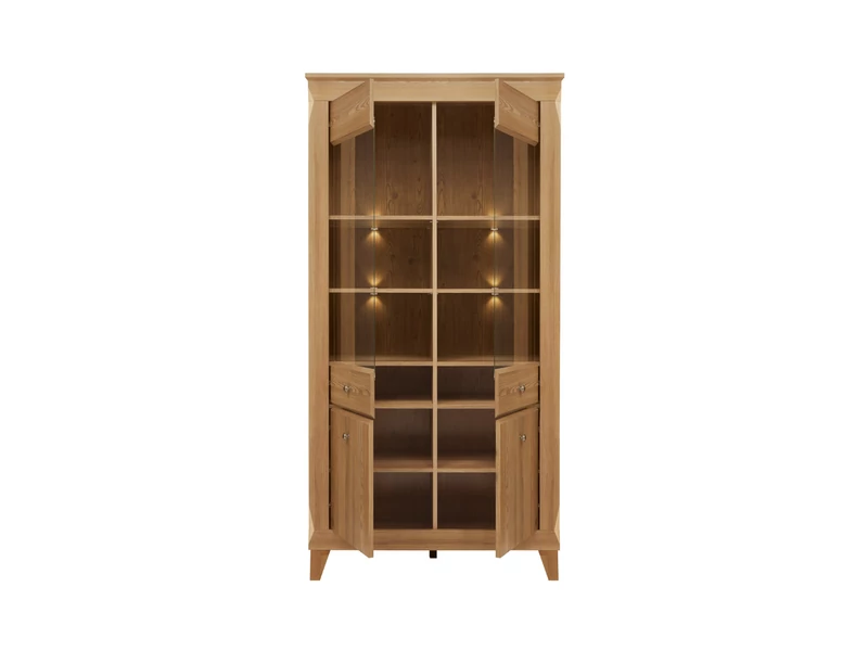 Bergen vitrin 4 ajtós (2 vitrines)