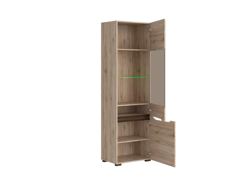 Elpasso vitrin 2 ajtós (1 vitrines)