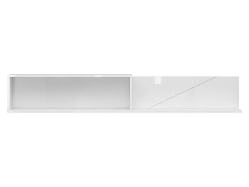 Forn falipolc 160 cm fehér