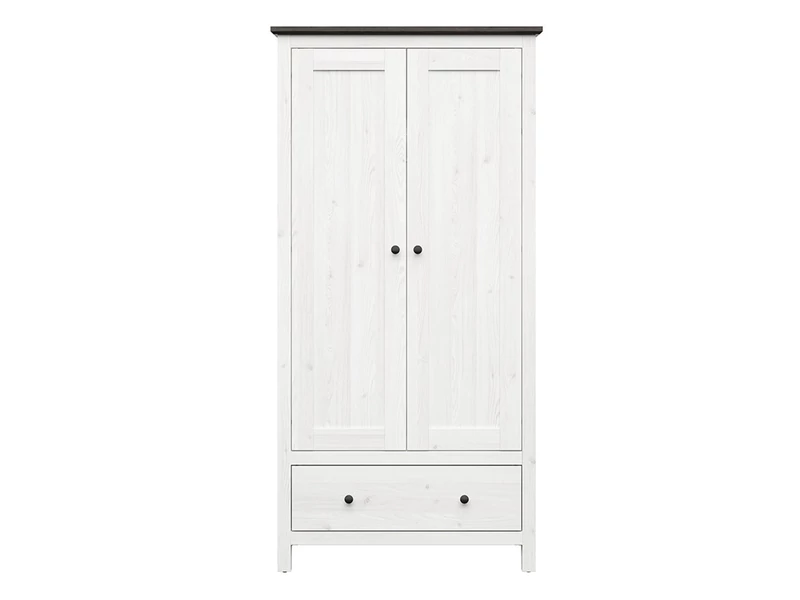 Hesen világos szekrény 2 ajtós 1 fiókos