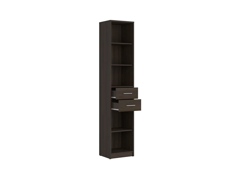 Nepo könyvespolc 2 fiókos 40 cm