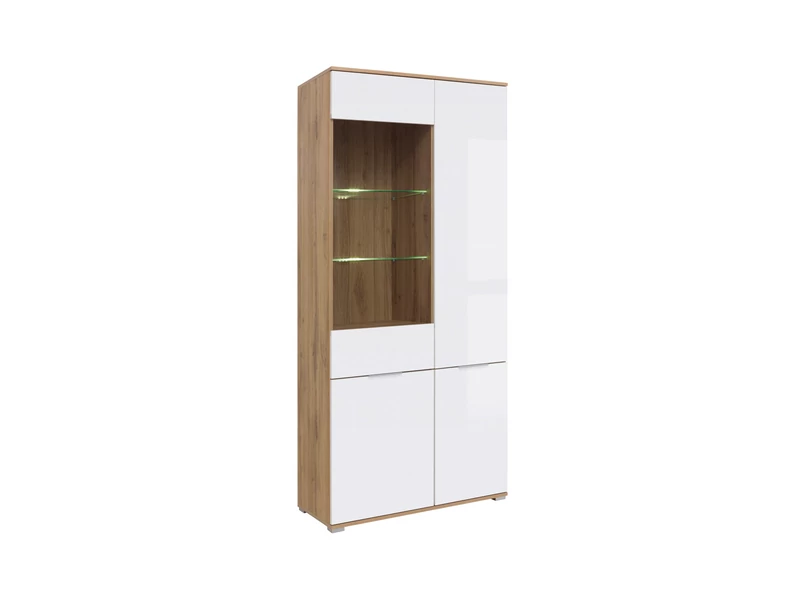 Zele vitrin 4 ajtós (1 vitrines)